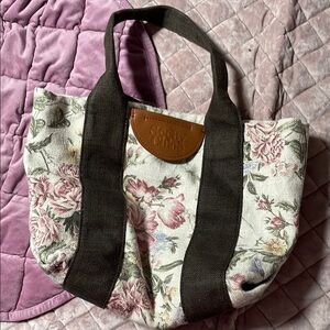 Floral Canvas Tote Bag by See By Chloe